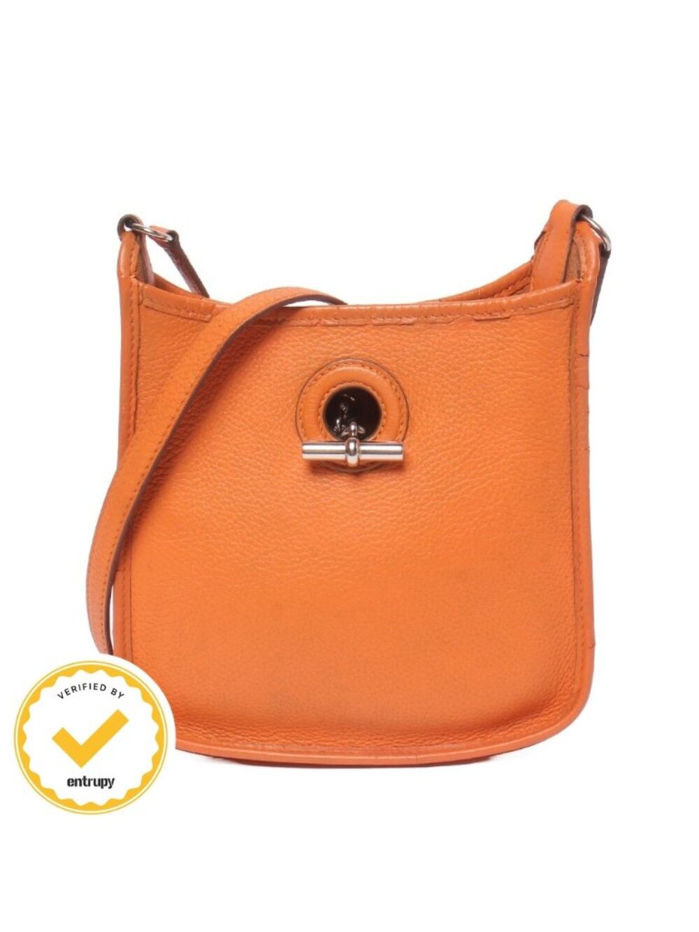 Hermes Shoulder Bag Crossbody Silver Vespa TPM